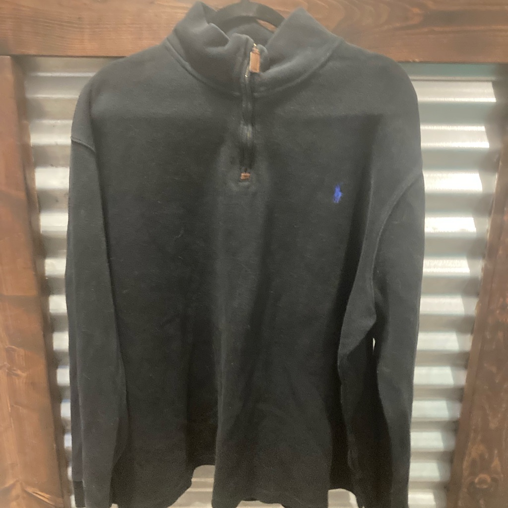 Fair Condition Polo Xxl Sweater Half Zip Black